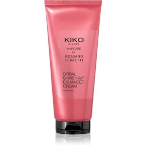 Bestseller KIKO MilanoSpiral Shine Hair Enhancer Cream öblítést nem igénylő hajkúra göndör hajra