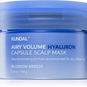 KUNDALAiry Volume Hyaluron Capsule Scalp Mask a fejbőr ápolására a hajtérfogat növelésére Kedvezményes ár