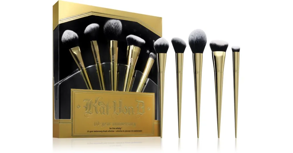 KVD BeautyKat Von D 10th Anniversary ecset szett Szezonális akció