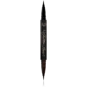 Korlátozott ajánlat KVD BeautyTattoo Liner Dual-Ended Waterproof Liquid Eyeliner szemhéjtus