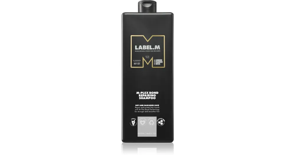 label.mM-Plex Bond Repairing Shampoo tápláló sampon Árcsökkenés