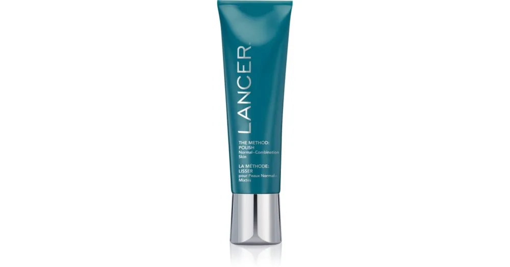 Árengedmény LANCERTHE METHOD POLISH Normal-Combination Skin tisztító krém peeling normál és zsíros bőrre