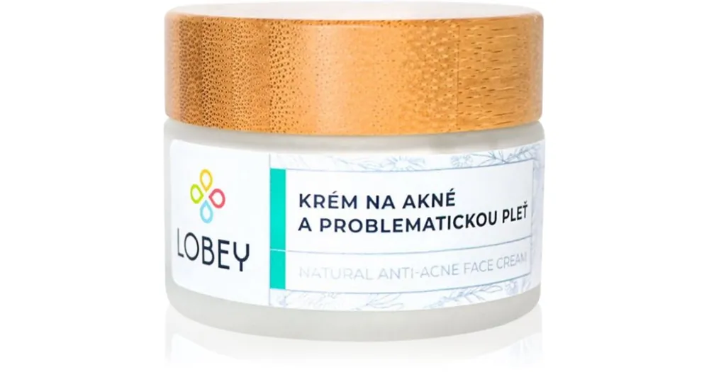 LobeySkin Care Anti-Acne Face Cream krém az aknés bőrre Nézd meg most