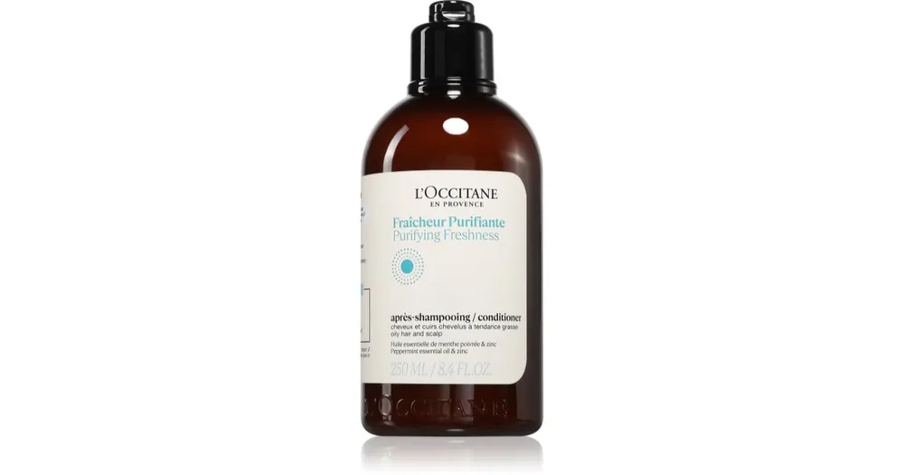 Újdonság L’OccitanePurifying Freshness Conditioner tisztító kondicionáló normál és zsíros hajra