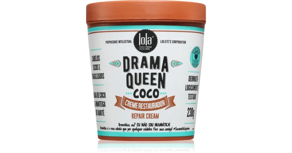 Akciós ár Lola CosmeticsDrama Queen tápláló maszk hajra