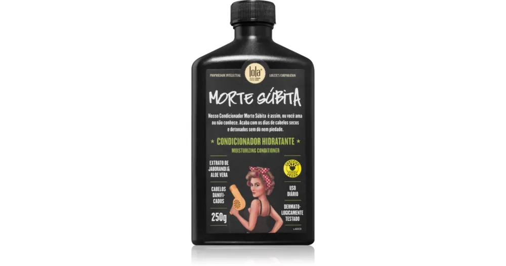 Lola CosmeticsMorte Súbita Condicionador hidratáló kondicionáló a károsult hajra Vásárlói kedvenc