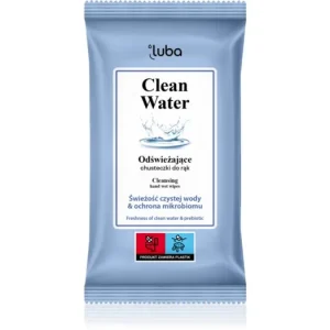 LubaClean Water Wet Wipes Refreshing nedves tisztító törlőkendők Legkelendőbb