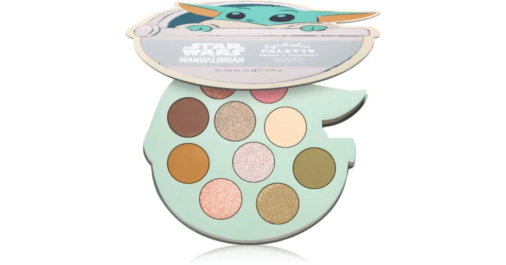 Kedvezmény Mad BeautyStar Wars Grogu szemhéjfesték paletta