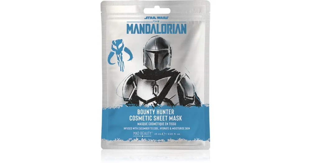 Legnépszerűbb Mad BeautyStar Wars Mandalorian Silver Face Mask arcmaszk