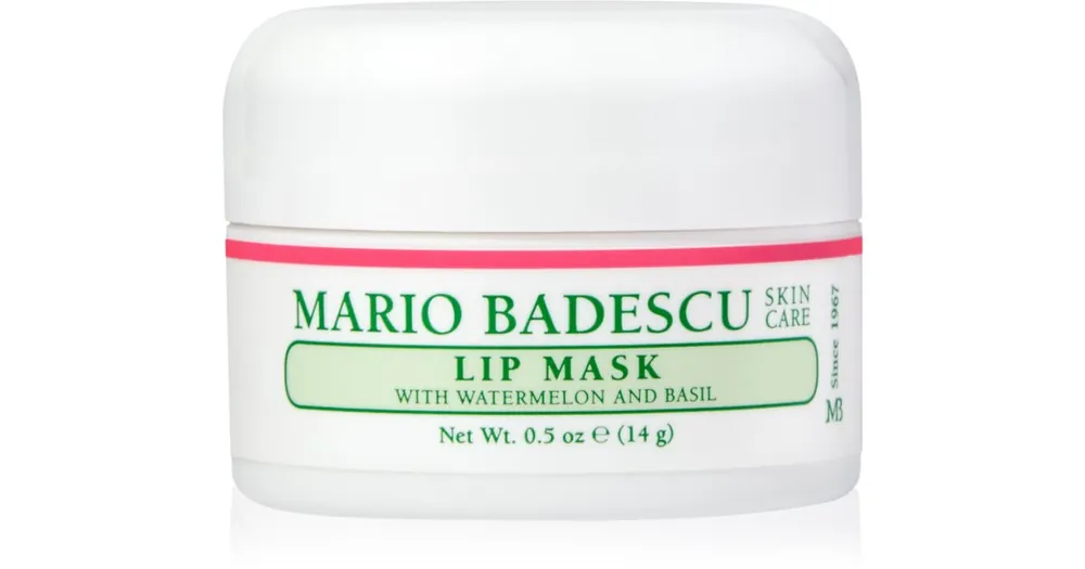 Mario BadescuLip Mask with Watermelon and Basil hidratáló maszk az ajkakra Akció
