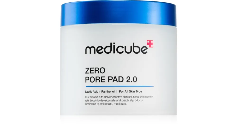 Végkiárusítás medicubeZero Pore Pad hámlasztó kendők a bőr kisimításáért és a pórusok minimalizásáért