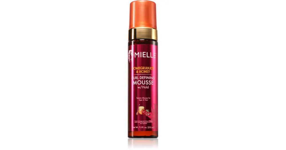 MiellePomegranate & Honey formázó hajhab a frizura fixálásához göndör hajra Korlátozott ajánlat