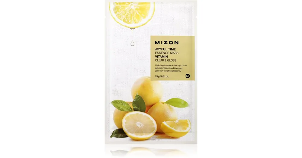 MizonJoyful Time Vitamin arcmaszk tisztító és frissítő hatással Legjobb ár