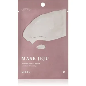 Árengedmény MizonJoyful Time Jeju Camellia tápláló gézmaszk antioxidáns hatású