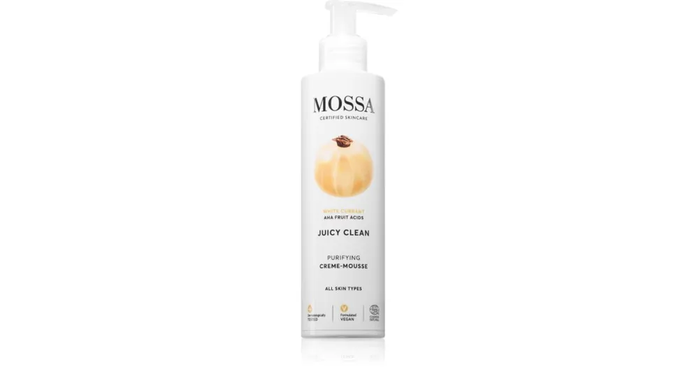 Legkelendőbb MossaJuicy Clean tisztító hab az arcra