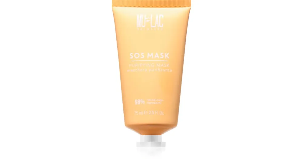Népszerű Mulac CosmeticsSos Mask tisztító arcmaszk