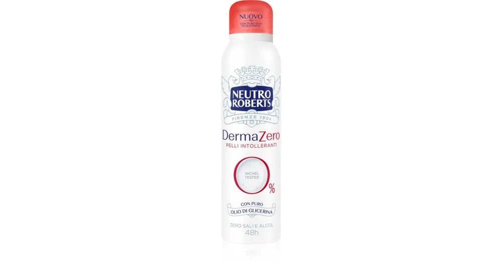 Expressz kézbesítés Neutro RobertsDermaZero spray dezodor az érzékeny bőrre