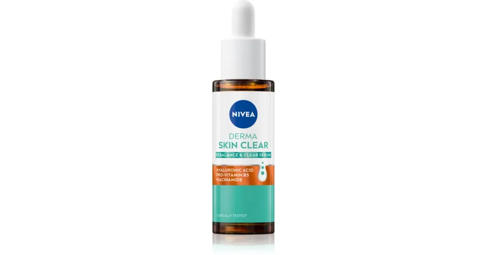 NIVEADerma Skin Clear megújító arcszérum a problémás bőrre Árcsökkenés