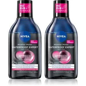 NIVEAMicellar Waterproof tisztító micellás víz takarékos kiszerelés Árengedmény