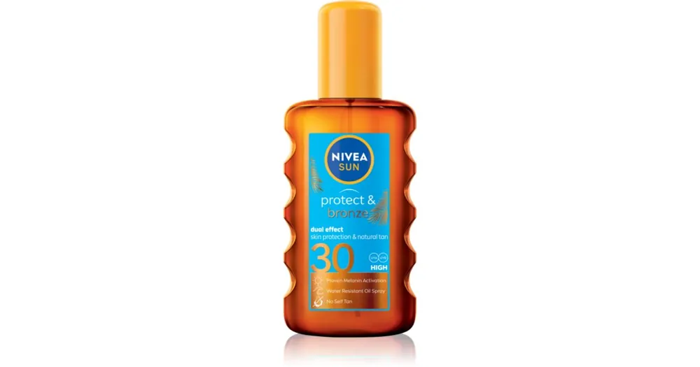 NIVEASUN Protect & Bronze száraz olaj napozáshoz SPF 30 Vedd meg online