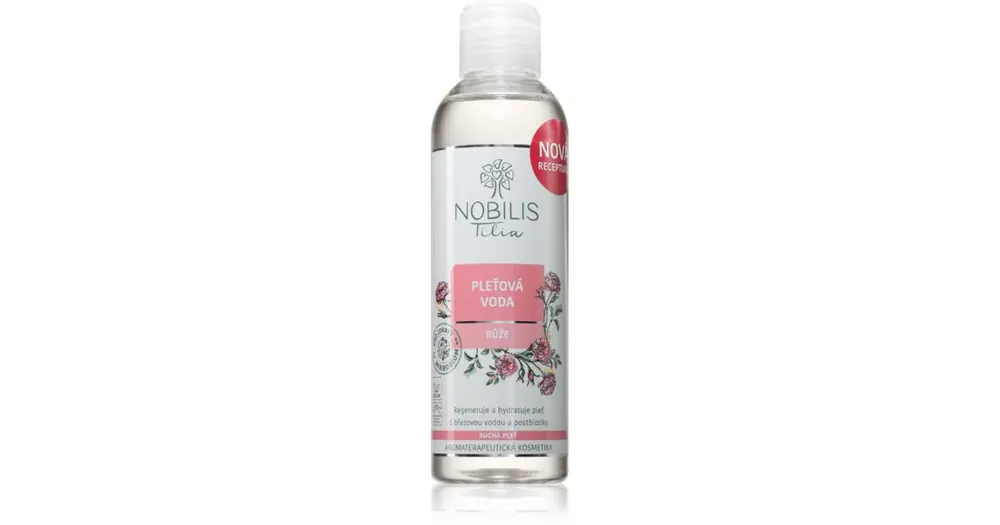 Ne maradj le Nobilis TiliaFace Lotion Rose hidratáló víz arcra öregedés ellen