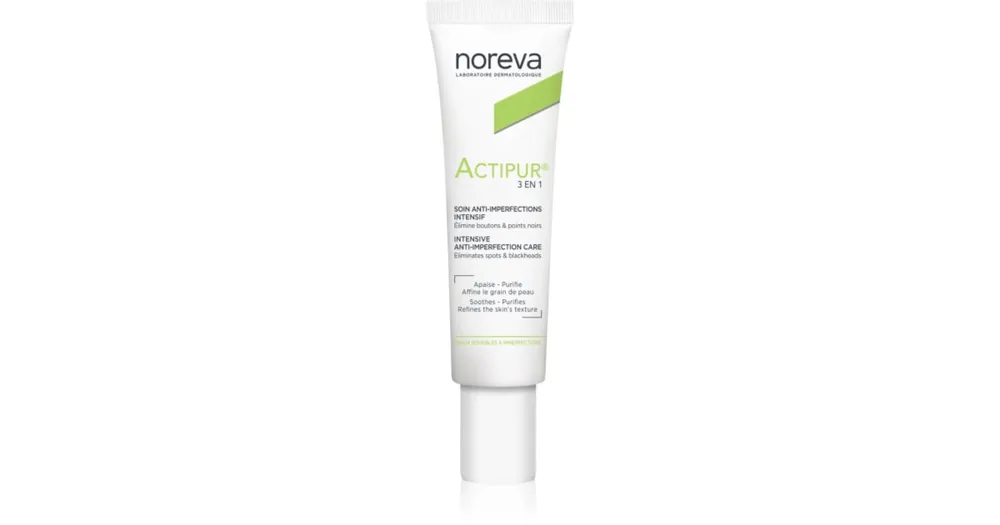 Outlet NorevaActipur 3-in-1 Anti-Blemish Care arcápolás a pattanásos bőr hibáira