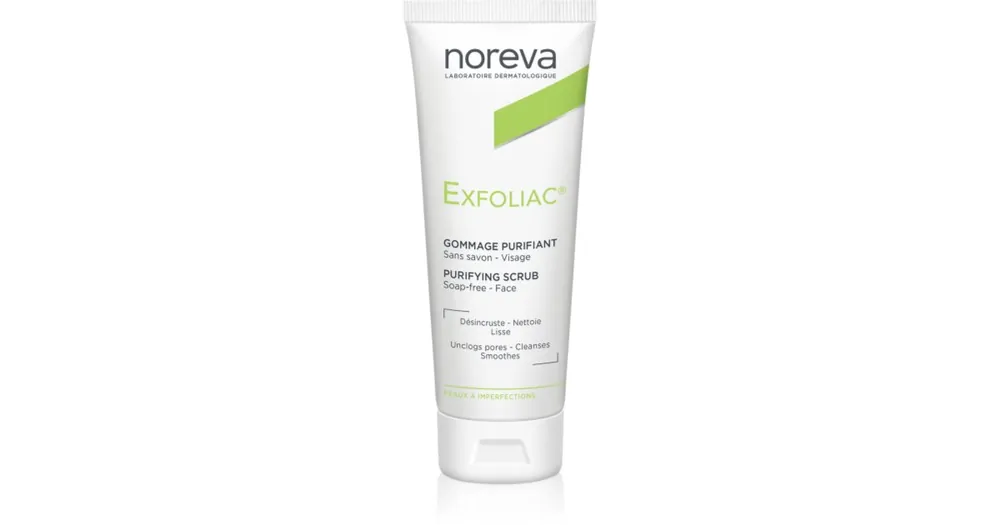 NorevaExfoliac Purifying Scrub tisztító peeling a problémás bőrre Szuper ajánlat