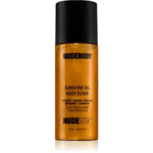 Árengedmény NudestixNudebody Sunshine Oil Body Elixir hidratáló testápoló olaj enyhe napbarnított hatással