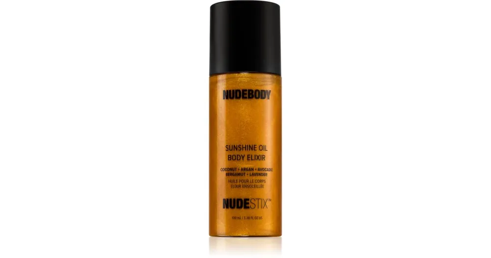 Árengedmény NudestixNudebody Sunshine Oil Body Elixir hidratáló testápoló olaj enyhe napbarnított hatással