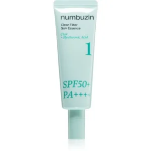 Különleges ajánlat NumbuzinNo. 1 Clear Filter Sun Essence világosító esszencia nyugtató hatással
