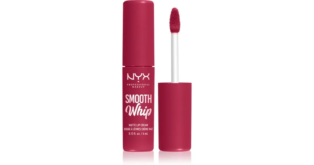 NYX Professional MakeupSmooth Whip Matte Lip Cream bársonyos rúzs kisimító hatással Népszerű