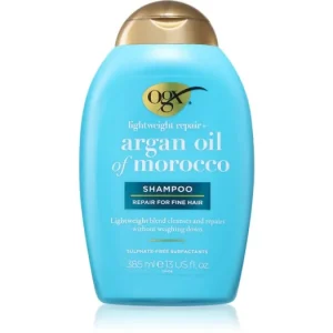 OGXArgan Oil Of Morocco Lightweight Shampoo sampon a hidratálásért és a fényért Prémium