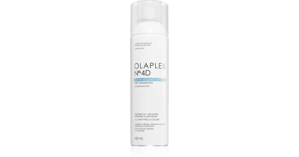 OlaplexN°4D Clean Volume Detox Dry Shampoo száraz sampon a hajtérfogat növelésére Gyors kiszállítás
