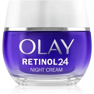 Gyors kiszállítás OlayRetinol 24 Night Cream hidratáló és megújító éjszakai krém E-vitaminnal