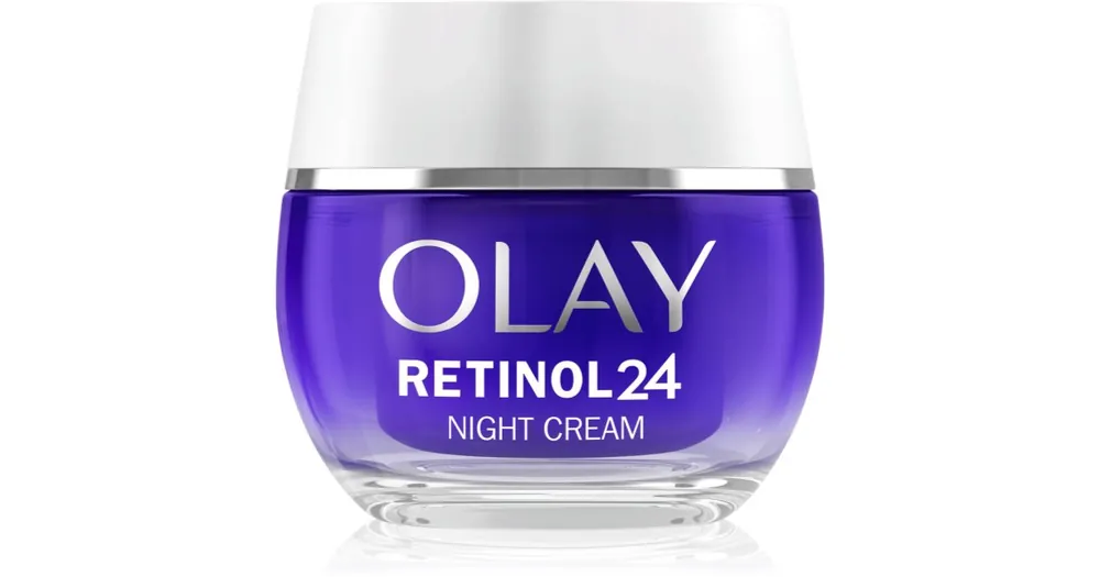 Gyors kiszállítás OlayRetinol 24 Night Cream hidratáló és megújító éjszakai krém E-vitaminnal