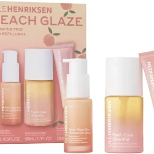Szuper ajánlat OLEHENRIKSENPeach Glaze Plumping Trio arcápoló szett
