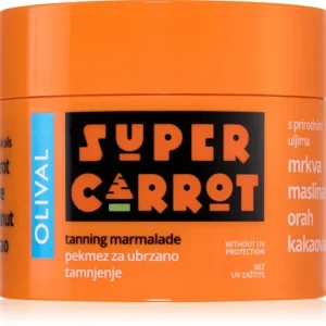 OlivalSUPER Carrot Tanning Jam készítmény a napbarnítottság felgyorsítására és meghosszabbítására védőfaktor nélkül Szuper ajánlat