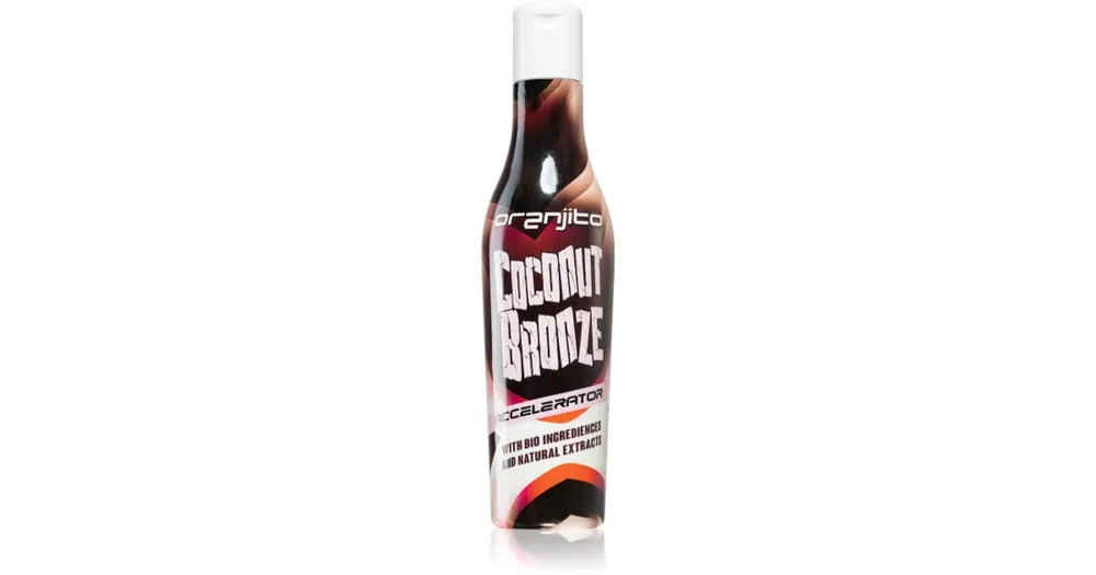 OranjitoCoconut Bronze Accelerator szolárium tej biokomponensekkel és barnulás gyorsítóval Csak ma