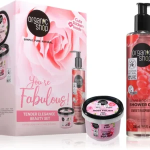 Organic ShopYou‘re Fabulous! Tender Elegance Beauty Set ajándékszett testre Olcsó