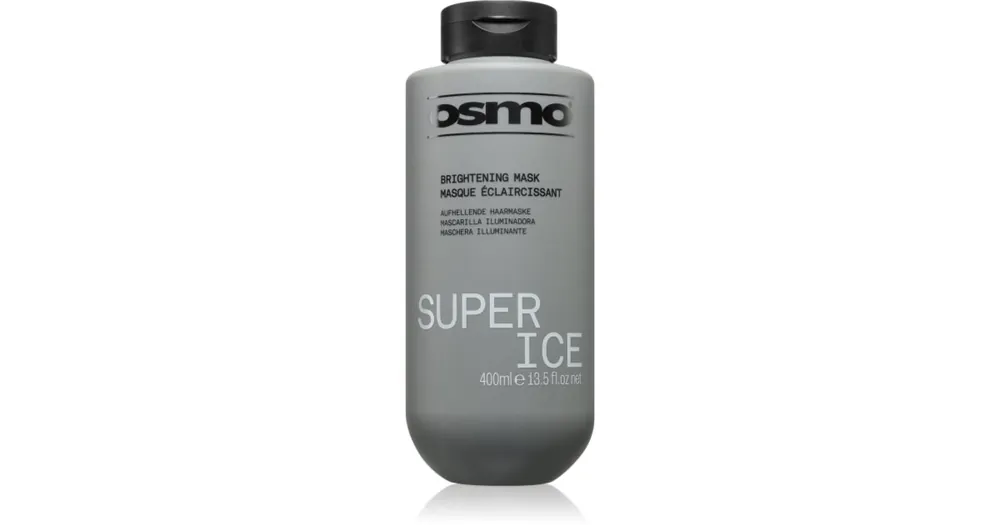 Outlet OsmoSuper Ice Brightening Mask hajpakolás sárga tónusok ellen a szőke és melírozott hajra