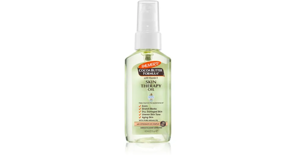 Kedvezmény Palmer’sCocoa Butter Formula Skin Therapy multifunkciós száraz olaj testre és arcra