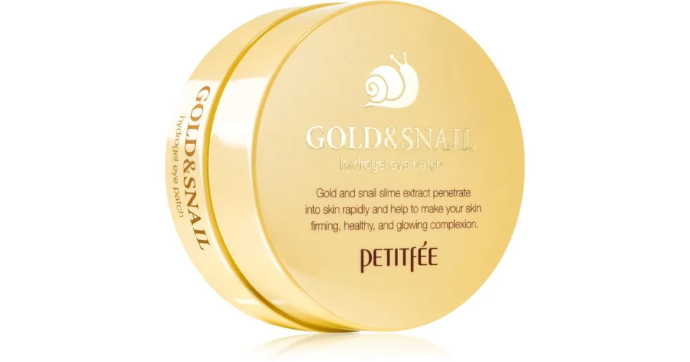 PetitféeGold & Snail hidrogél maszk a szem körül csigakivonattal Árcsökkenés
