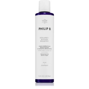 Olcsó Philip B.Icelandic Blonde sampon szőke és ősz hajra