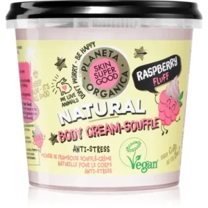 Organic ShopSkin Super Good Raspberry Fluff testápoló szuflé Ajánlat