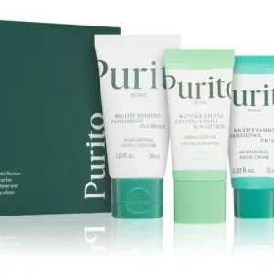 Bestseller PuritoSeoul Best Kit utazási készlet a bőr regenerációjára