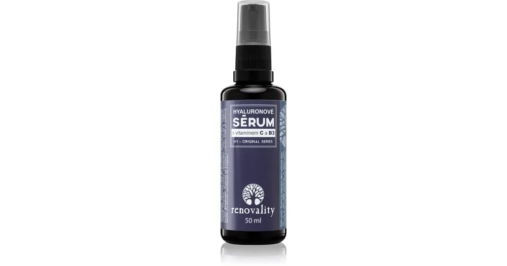 RenovalityOriginal Series Hyaluronic Serum with Vitamin C and B3 bőr szérum minden bőrtípusra Legnépszerűbb