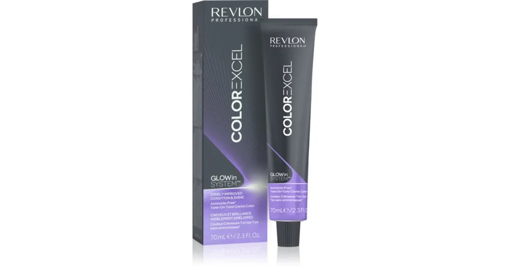 Azonnali szállítás Revlon ProfessionalColor Excel tartós hajszínező ammónia nélkül