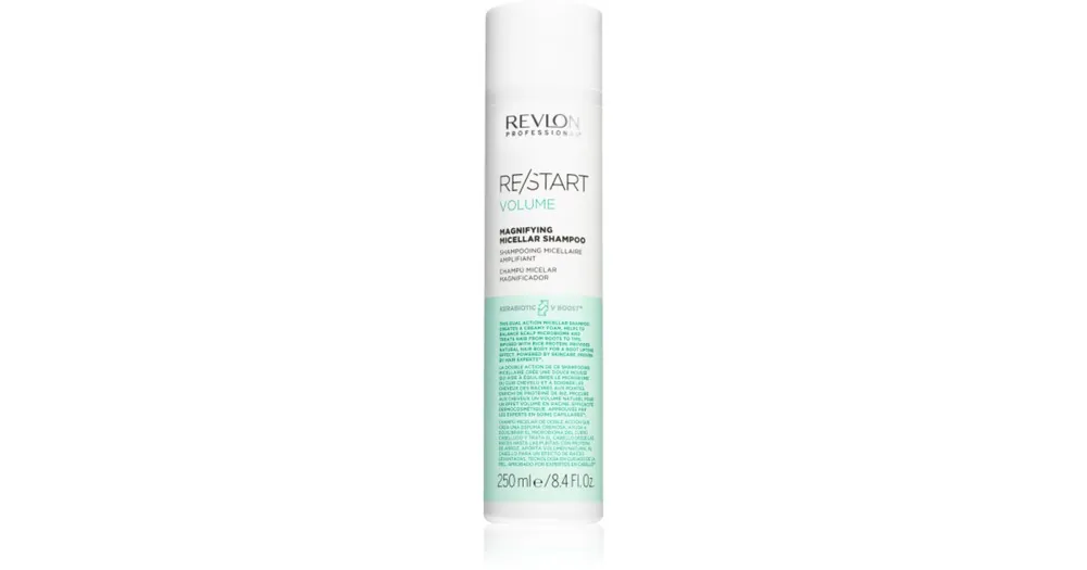 Akciós ár Revlon ProfessionalRe/Start Volume dúsító hatású micellás sampon finom és lesimuló hajra