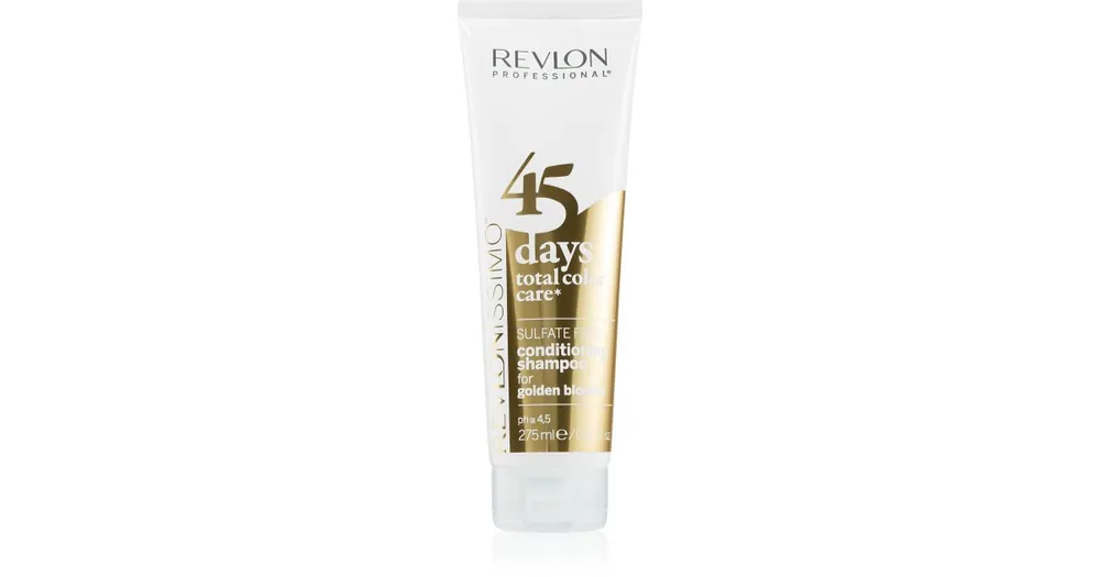 Alacsony ár Revlon ProfessionalRevlonissimo Color Care sampon és kondicionáló 2 az 1-ben szőkésbarna tónusokra
