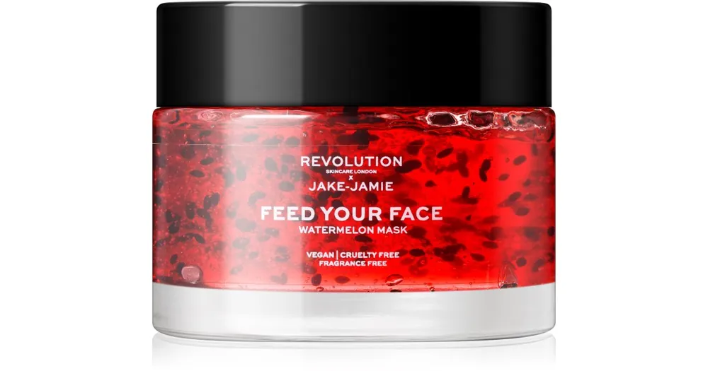 Nézd meg most Revolution SkincareX Jake-Jamie Watermelon hidratáló arcmaszk